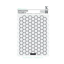 (XCU515177)Xpress embossing folder A5 Honeycomb