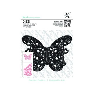 (XCU503218)Die Set (1pcs) - Floral Filigree Butterfly