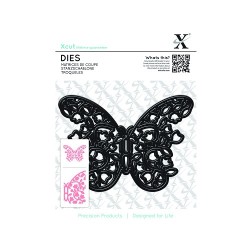 (XCU503218)Die Set (1pcs) - Floral Filigree Butterfly