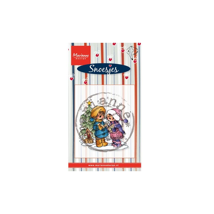 (HM9474)Clear Stamp Snoesje - Singing snoesjes