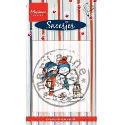 (HM9473)Clear Stamp Snoesje - Snoes & snowman