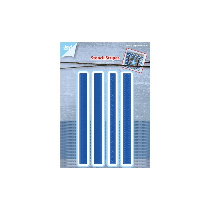(6002/2052)Decouper & Gaufrer Pochoir Bordures