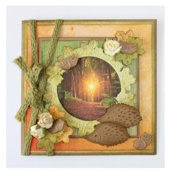 (6410/0370)Clear stamp Autumn