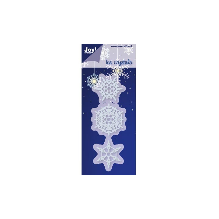 (6002/2054)Cutting & Embossing dies Ice Crystals