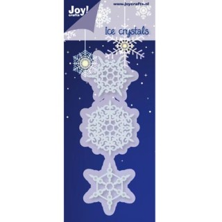 (6002/2054)Cutting & Embossing dies Ice Crystals