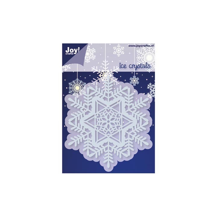 (6002/2053)Cutting & Embossing dies Ice Crystals