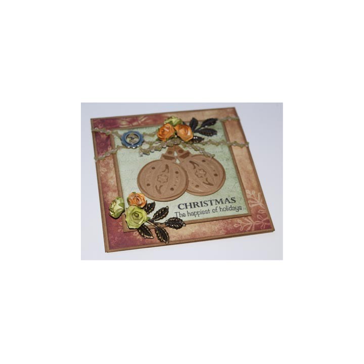 (6002/2044)Cutting & Embossing Christmas Ball