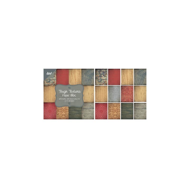 (6011/0705)Papier bloc 30.5 x 30.5cm - Tough Textures