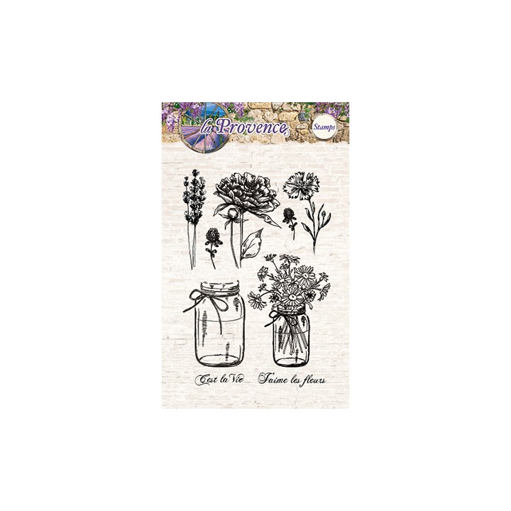 (STAMPLP114)Clear Stamps La Provence nr.114