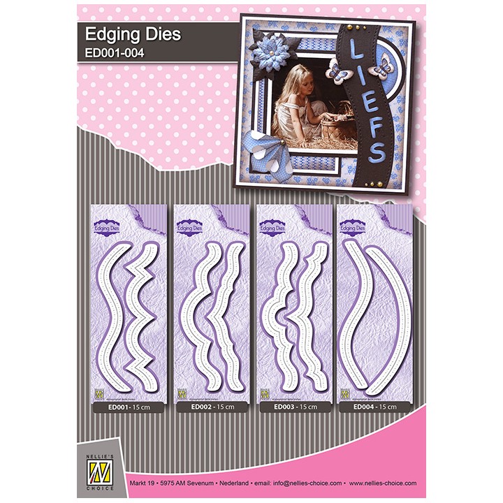 (ED003)Nellie`s Choice Edging Dies 2 patterns-3