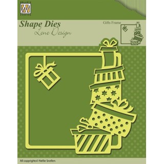 (SDL006)Nellie`s Choice Shape Dies Christmas Gifts frame