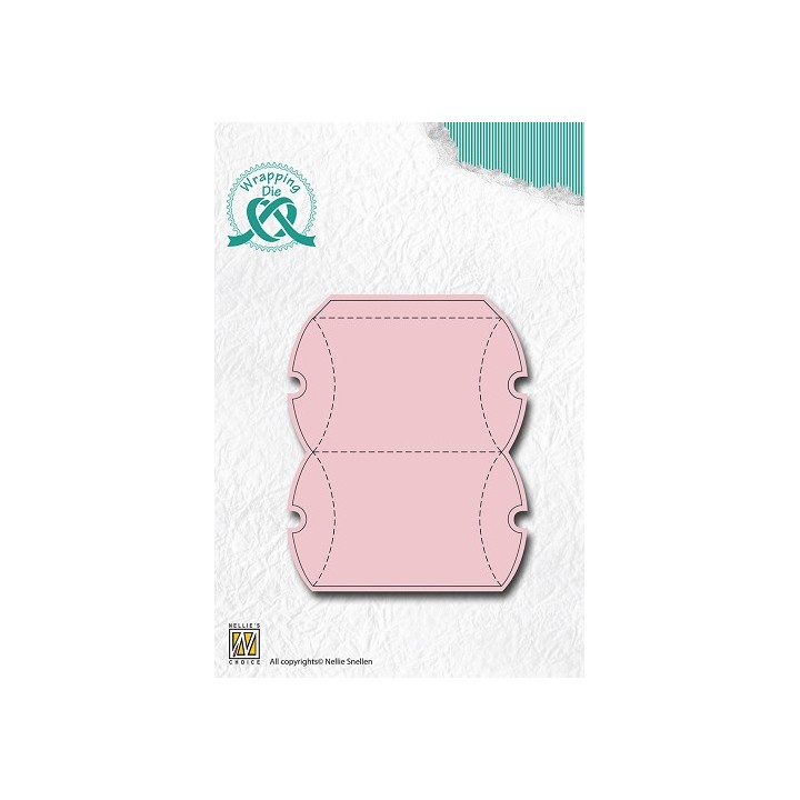 (WPD003)Nellie`s Choice Wrapping Dies gift box-3 rectangle