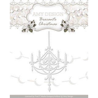 (ADD10034)Die - Amy Design - Brocante Christmas - Chandelier