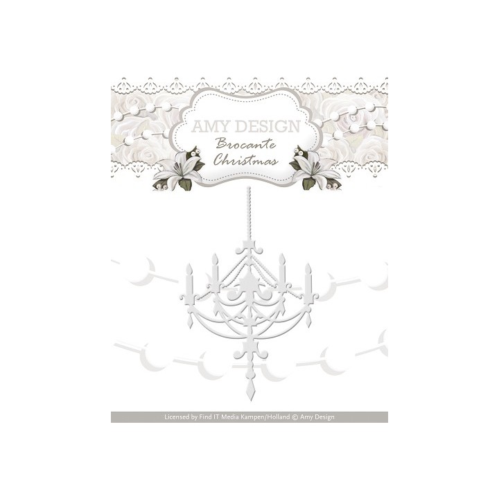 (ADD10034)Die - Amy Design - Brocante Christmas - Chandelier
