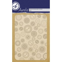 (AUEF1004)Aurelie Buttons Background Embossing Folder