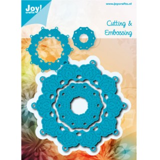 (6002/0458)Cutting & Embossing round frame
