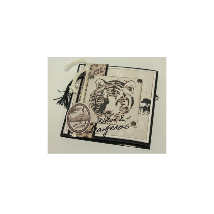 (6011/0081)bloc de papier 15X21 cm Africa