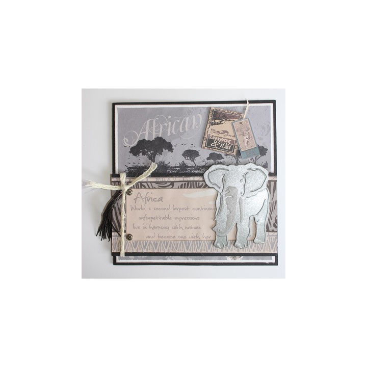 (6002/0477)Cutting, Embossing & Debossing - Olifant