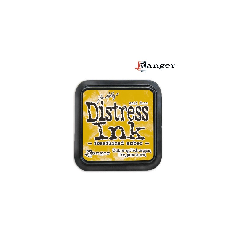 (TIM43225)Distress Ink Pad fossilized amber
