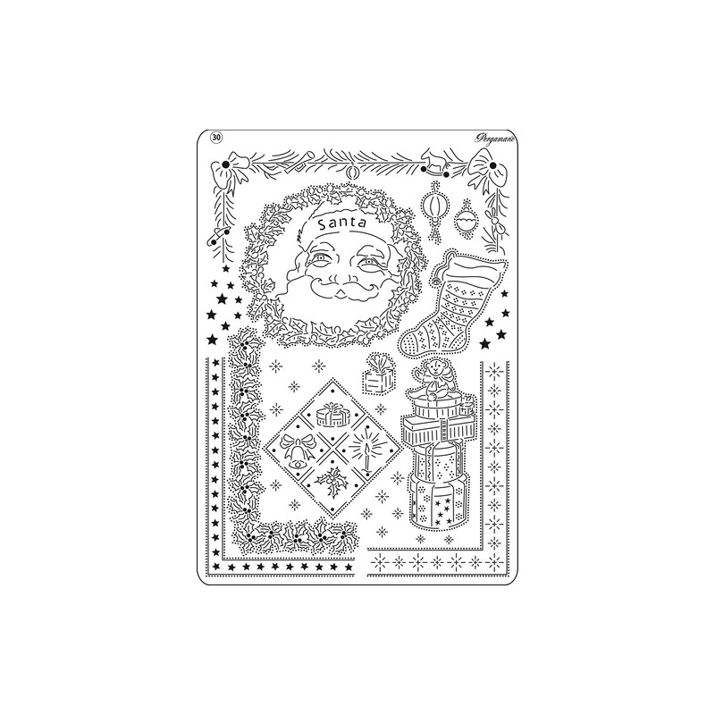 Pergamano Multi grid 30 Victorian Christmas (31439)