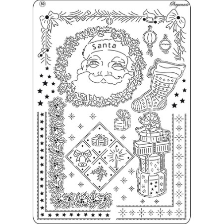 Pergamano Multi grid 30 Victorian Christmas (31439)