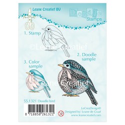 (55.1321)Doodle clear stamp Bird