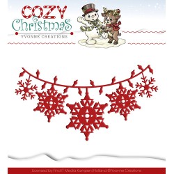 (YCD10036)Yvonne Creations die Cozy Christmas Christmas Lights