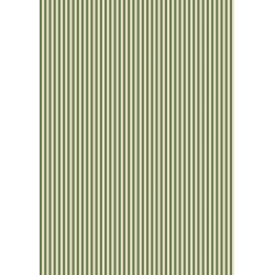 Pergamano Parchment paper stripes olive green 5 s A4