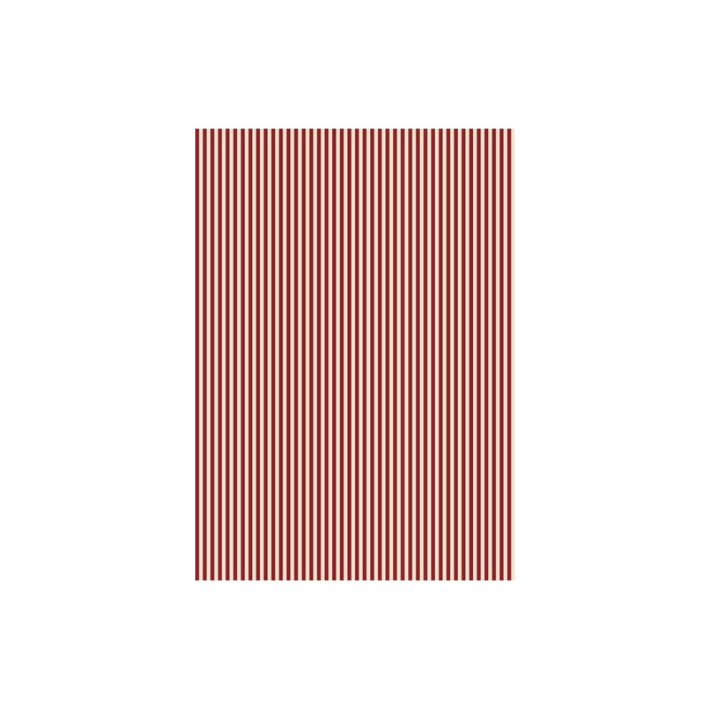 Pergamano Parchment paper stripes velvet red 5 s A4(61615)