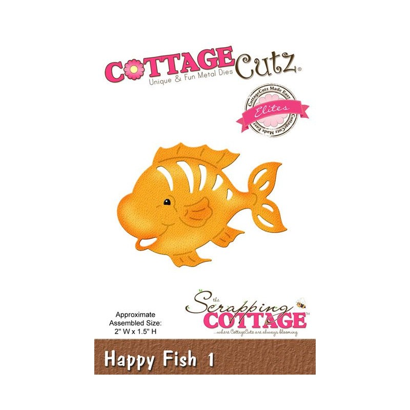 (CCE-272)Scrapping Cottage Happy Fish 1 (Elites)