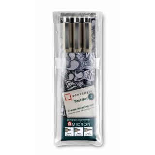 (Z03PGB)Sakura Zentangle 3 Piece Tools Set