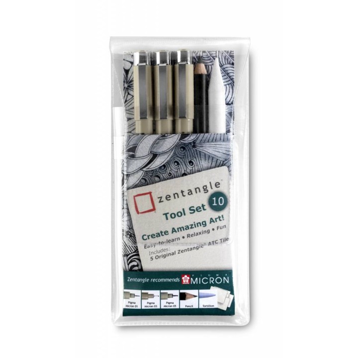 (Z10PTGB)Sakura Zentangle 10 Piece Tools Set