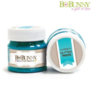 (12740916)Bo Bunny glitter paste caribbean