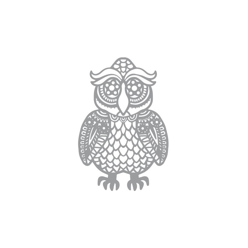 (470.802.037)Pronty Designs, 148 X 210 mm - Mask Stencil Owl