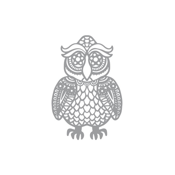 (470.802.037)Pronty Designs, 148 X 210 mm - Mask Stencil Owl