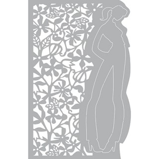 (470.802.019)Pronty Designs, 148 X 210 mm - Mask Stencil Flower
