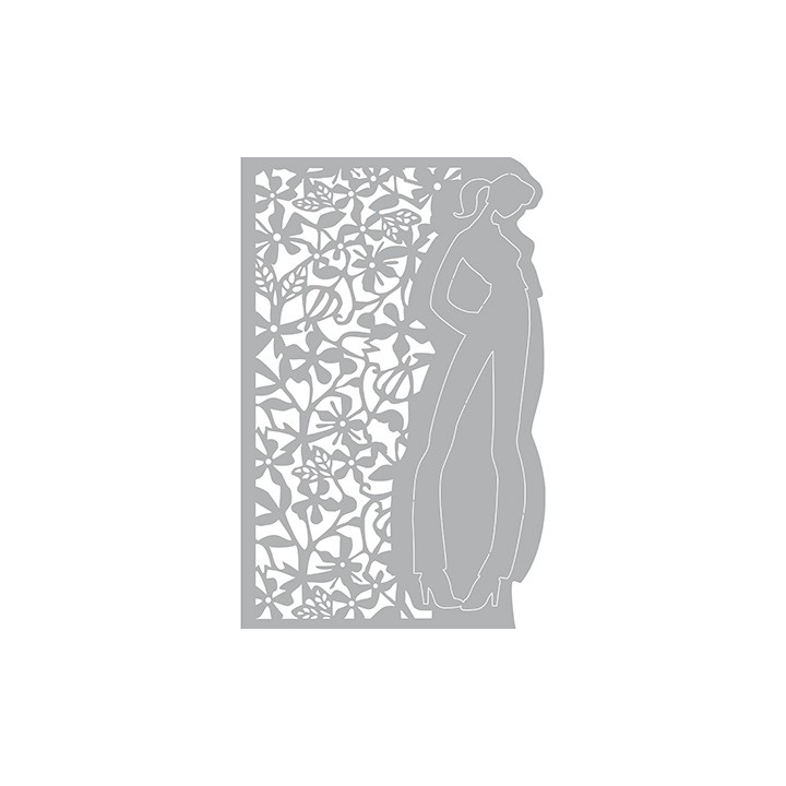 (470.802.019)Pronty Designs, 148 X 210 mm - Mask Stencil Flower