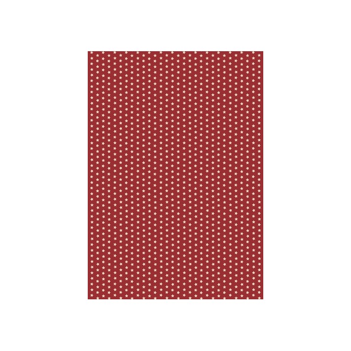 Pergamano Pergamentpapier Sterne Samtrot 1 B A4(61822)