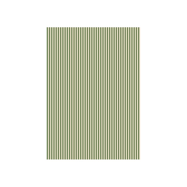 Pergamano Pergamentpapier Streifen Olivegrün, 1 B A4(61819)