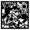 (470.801.011)Pronty Designs, 150 x 150mm - Mask Stencil Owls