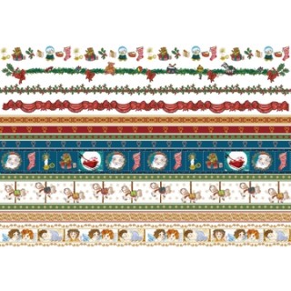 Pergamano Weihnachtsstreifen 1B (61831)