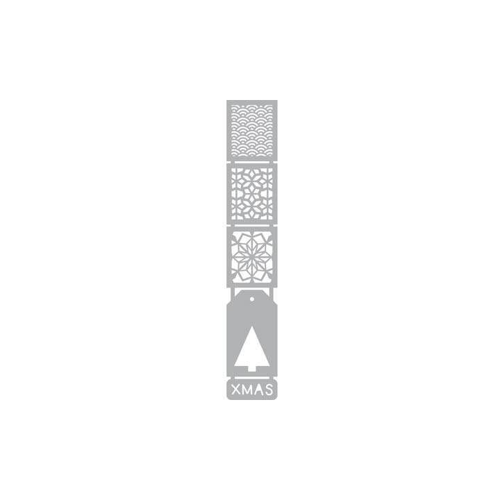 (470.804.008)Pronty Designs, 50 x 294mm - Mask Stencil Xmas