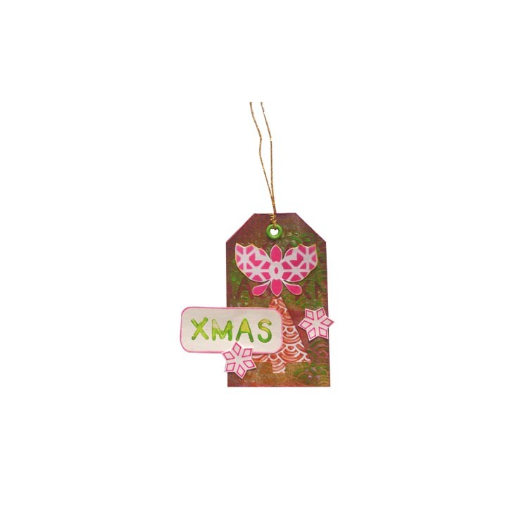 (470.804.008)Pronty Designs, 50 x 294mm - Mask Stencil Xmas