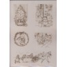 Pergamano   Viktorianische Weihnachtskinder 1B (61828)