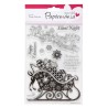 (PMA907921)5 X 7 CLEAR STAMPS - SLEIGH