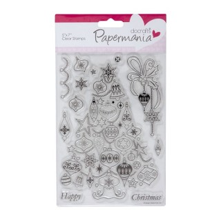 (PMA907923)5 X 7 CLEAR STAMPS - CHRISTMAS TREE