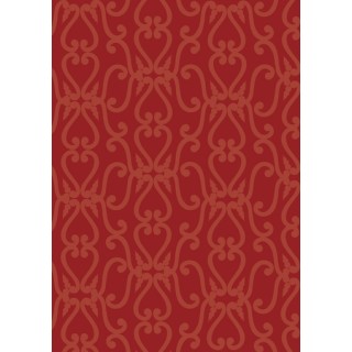 Pergamano Dessinpap Vict ornamenten rode harten grof 1V (61836)