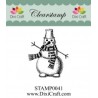 (STAMP0041)Dixi Clear Stamp snowman