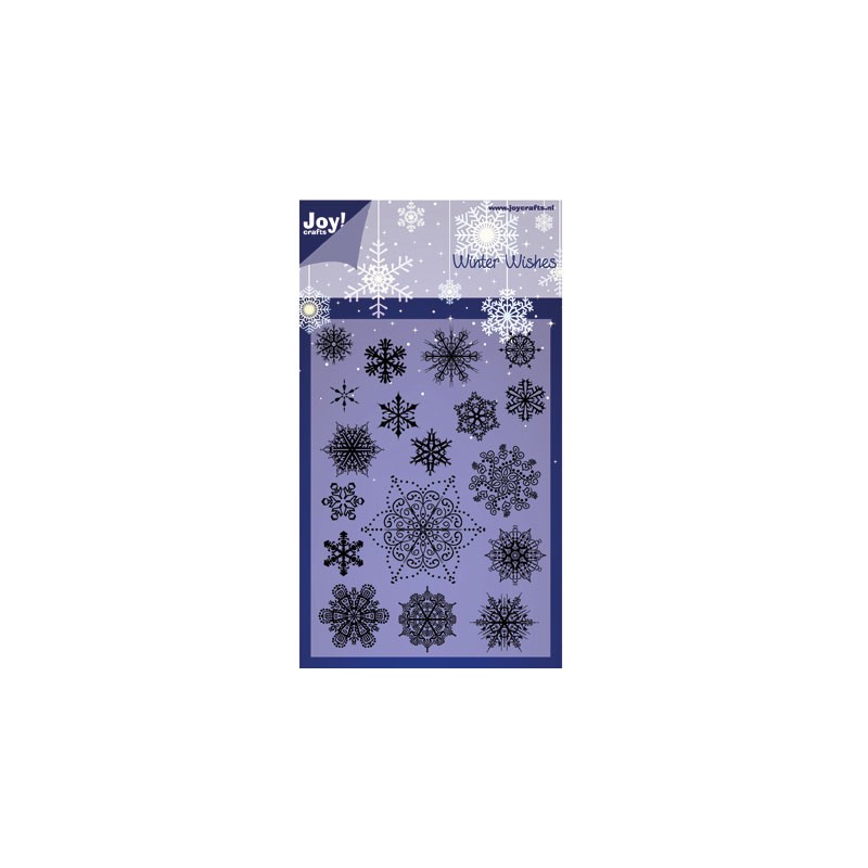 (6410/0125)Clear stamp Winter Wishes