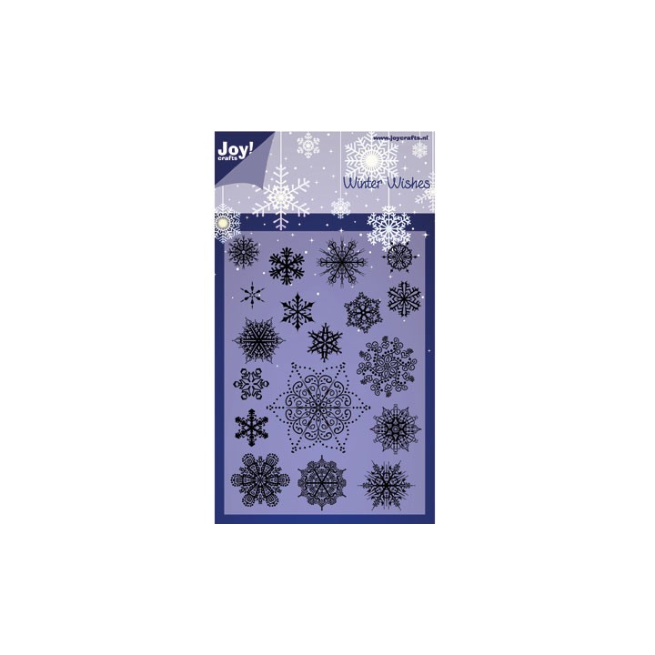 (6410/0125)Clear stamp Winter Wishes